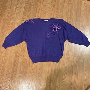 Vintage Purple Sweater
